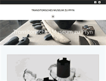 Tablet Screenshot of museumpfyn.ch